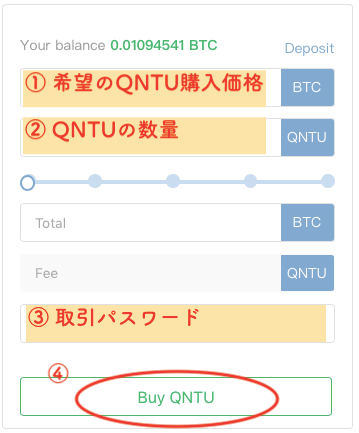 QNTUの買い方